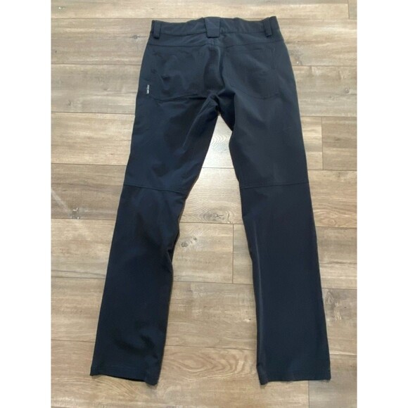 Club Ride Bike Pants Mens S Black Cargo Zipper Pocket Tempest Soft Shell - Picture 7 of 9